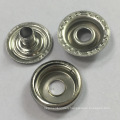 China Manufacturer Custom Metal Button Four Parts Metal Snap Buttons For Jacket